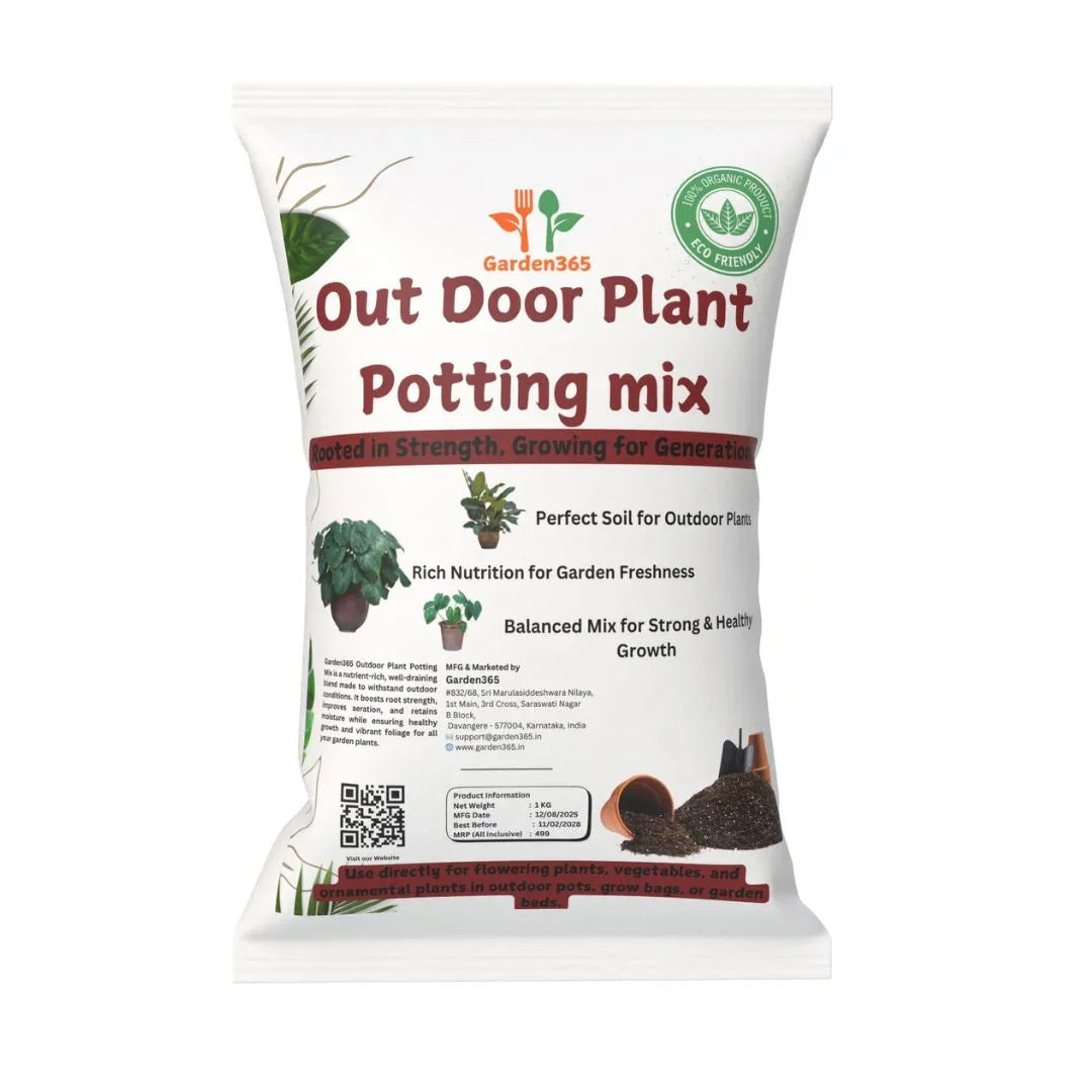 Outdoor Plant Potting Mix β 5 kg | Strong Growth for Your Garden Plants - Garden365
