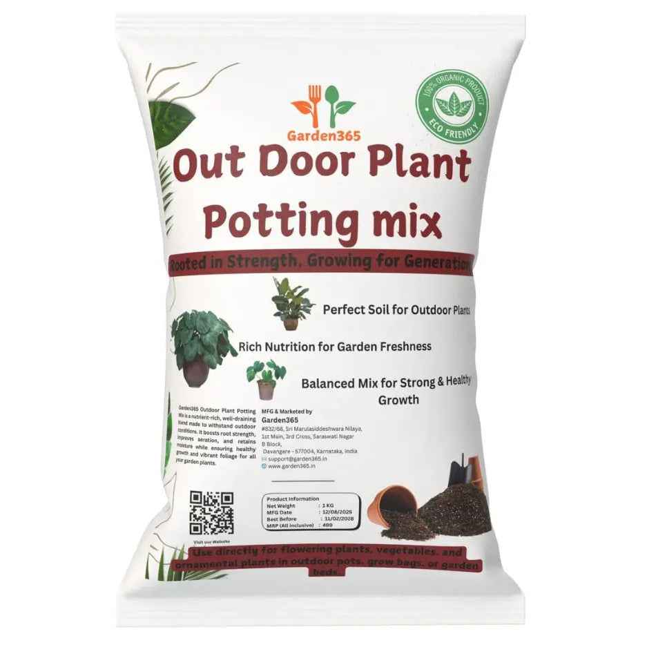 Outdoor Plant Potting Mix | Strong Growth for Your Garden Plants
