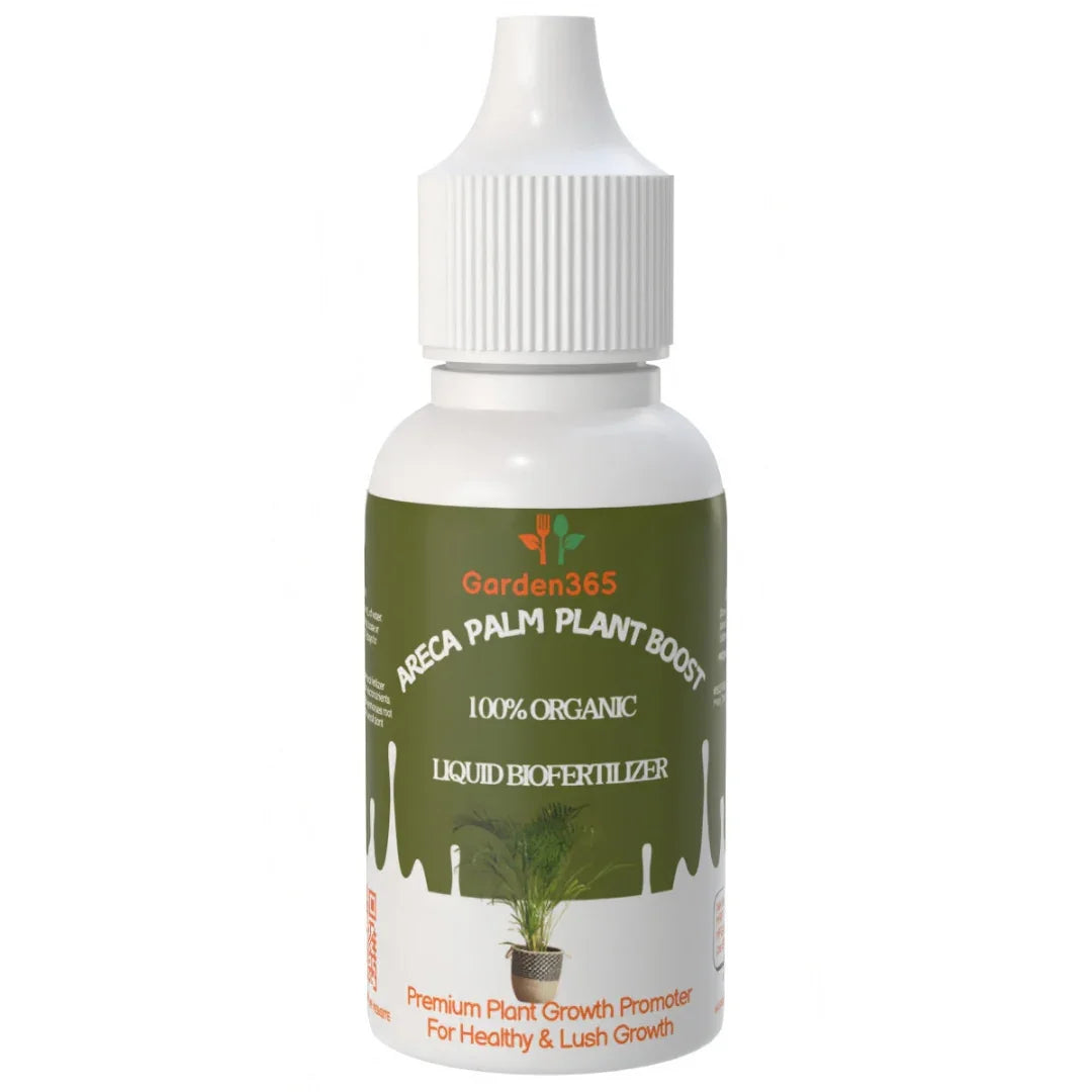 Areca Palm Plant Boost – Organic Bio Fertilizer for Areca Palm (50 ml | Buy 1 Get 2 Free!) - Garden365