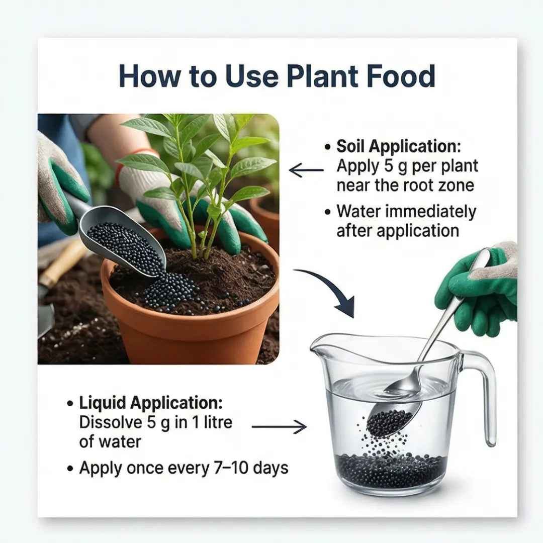 All Purpose Plant Food – Suitable for all Plants | 100% Organic | Apply Up to 100 Plants