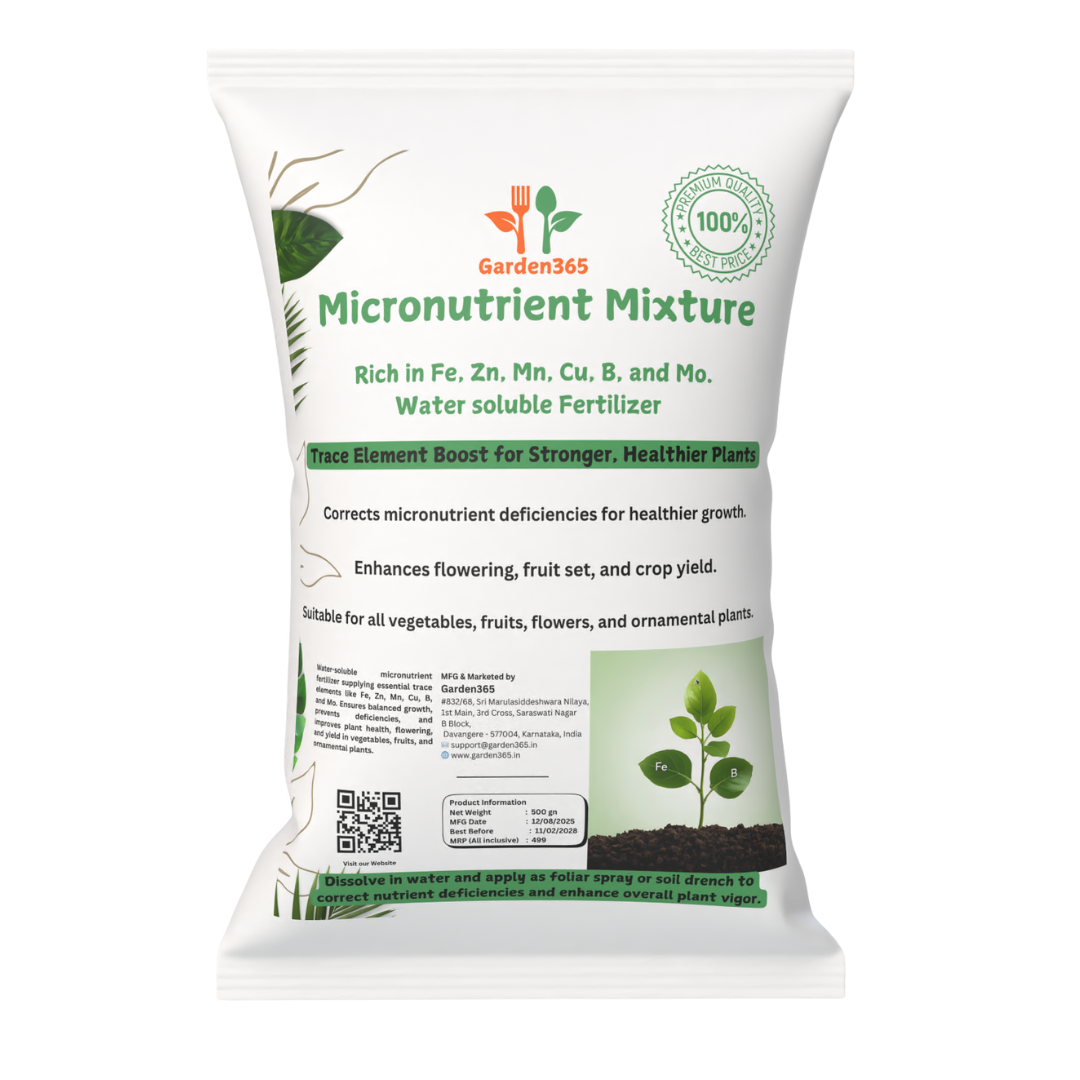 Micronutrient Mixture – Complete Plant Nutrition (250 g) 🌿✨ - Garden365