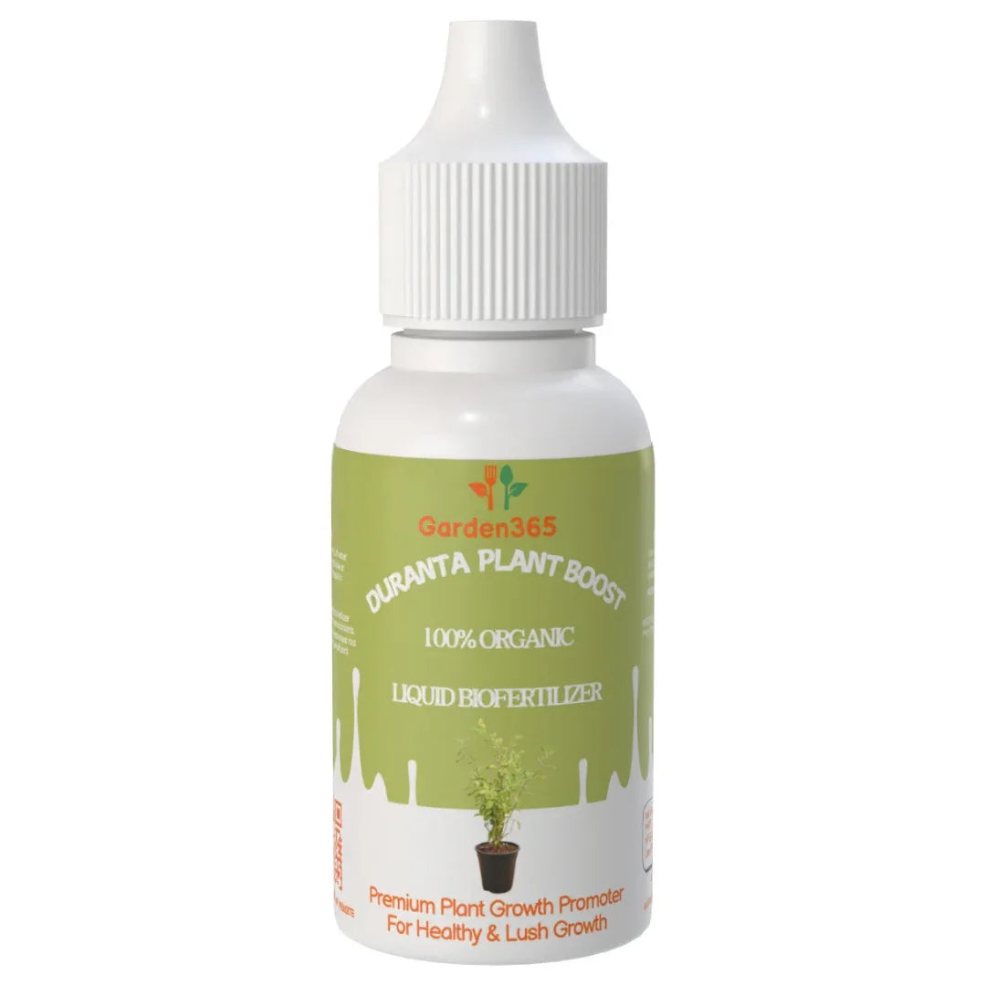 Duranta Plant Boost – Organic Bio Fertilizer for Duranta (50 ml | Buy 1 Get 2 Free!) - Garden365