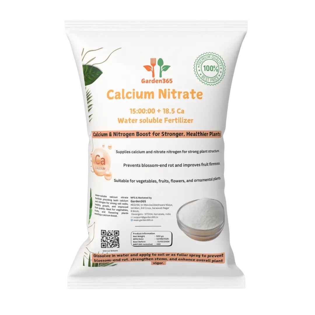 Calcium Nitrate (CN) – Water-Soluble Fertilizer for Plants 🌿💧