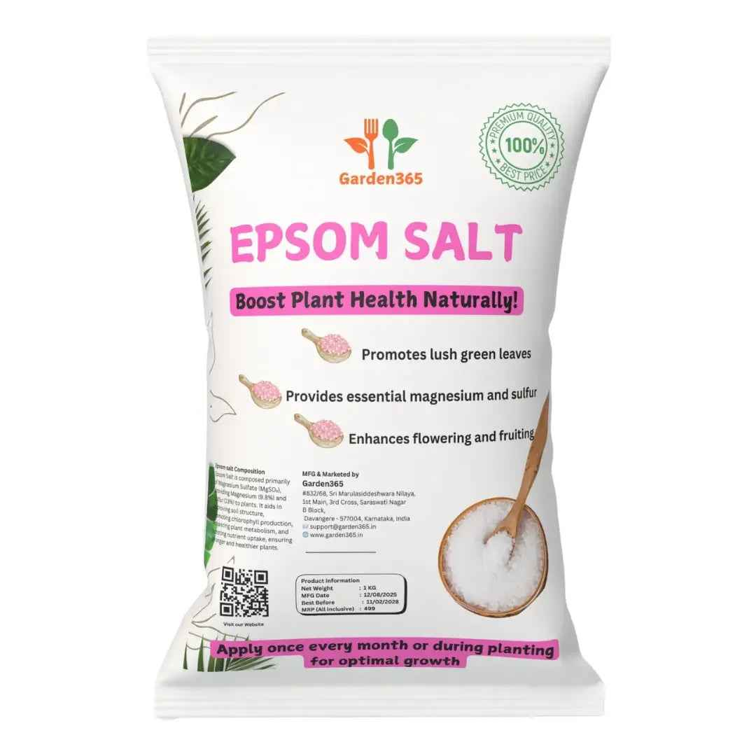 Epsom Salt for Plants | Natural Magnesium & Sulfur Boost