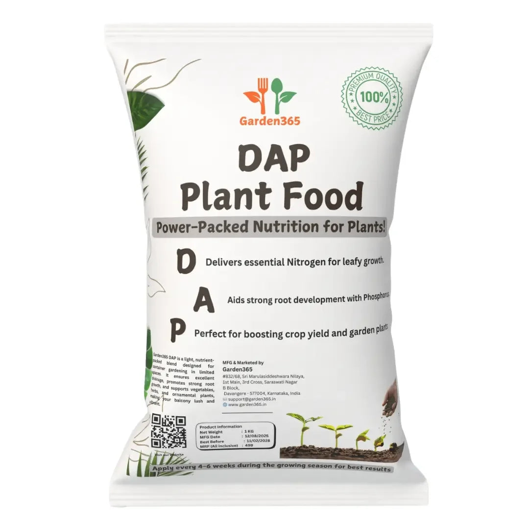 DAP Fertilizer | High-Phosphorus Plant Food for Strong Roots & Healthy Growth - Garden365