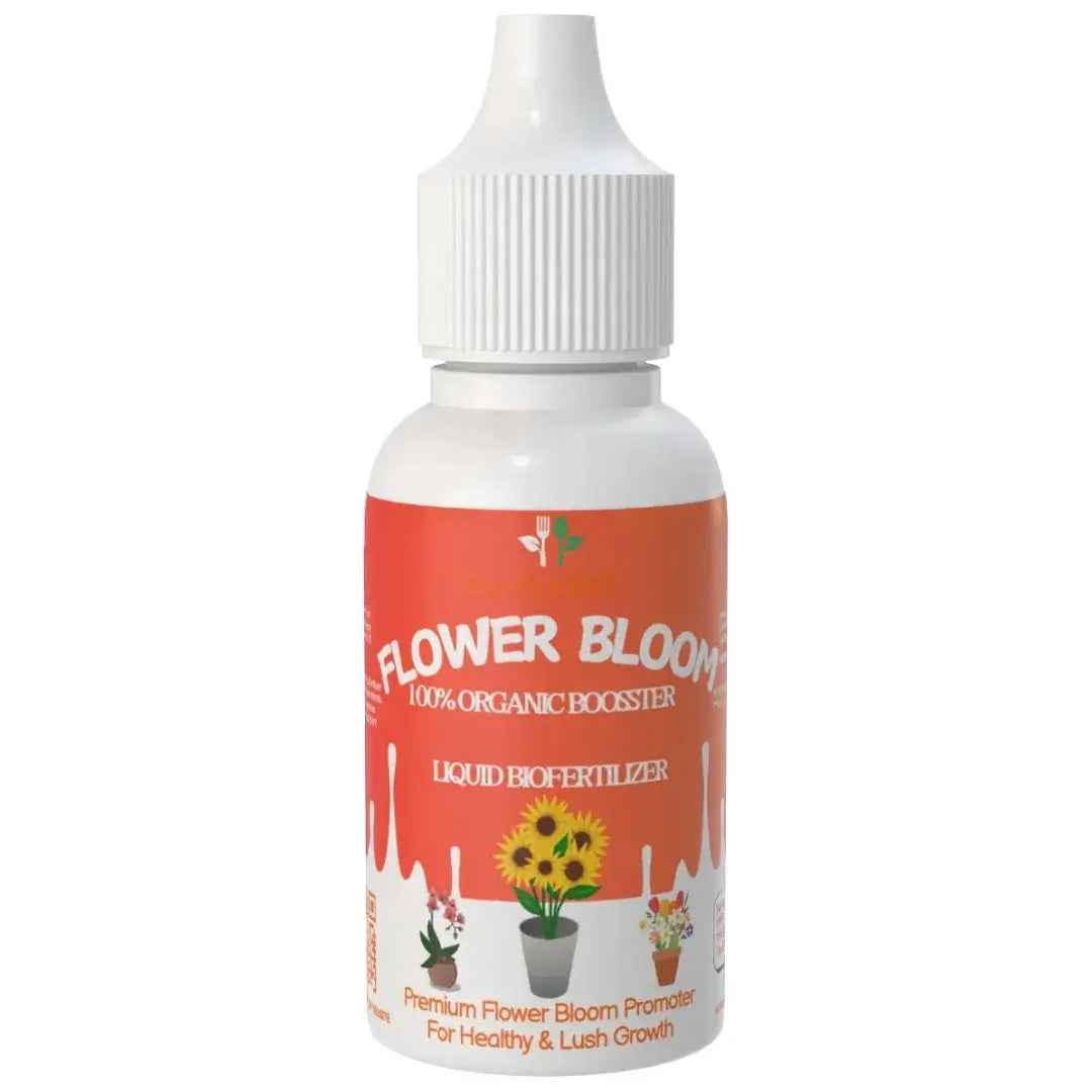 Flower Bloom – Organic Bio Fertilizer for Flowering Plants 50 ml | Makes upto 10 Ltr