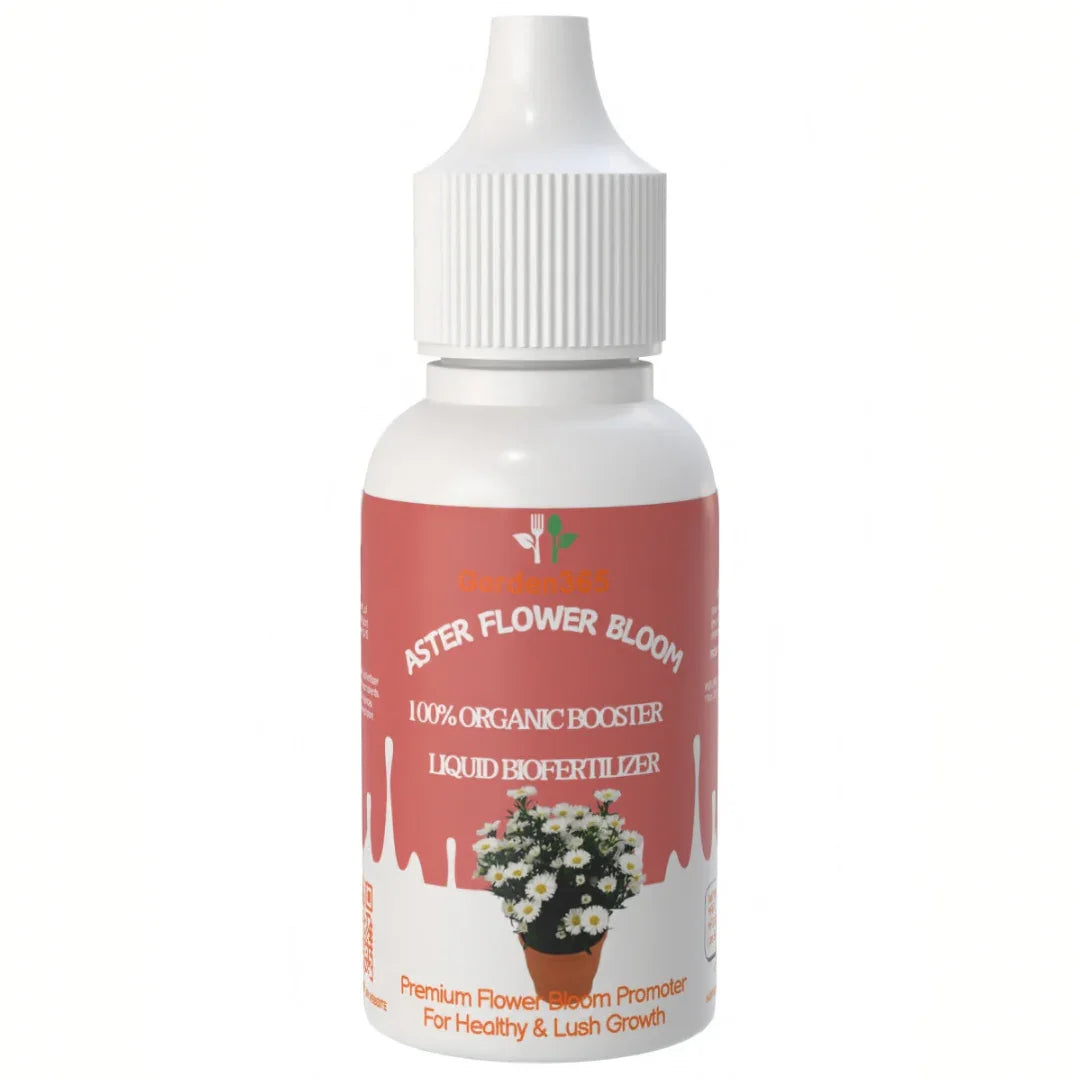Aster Flower Bloom β Organic Bio Fertilizer for Aster (50 ml | Buy 1 Get 2 Free!) - Garden365
