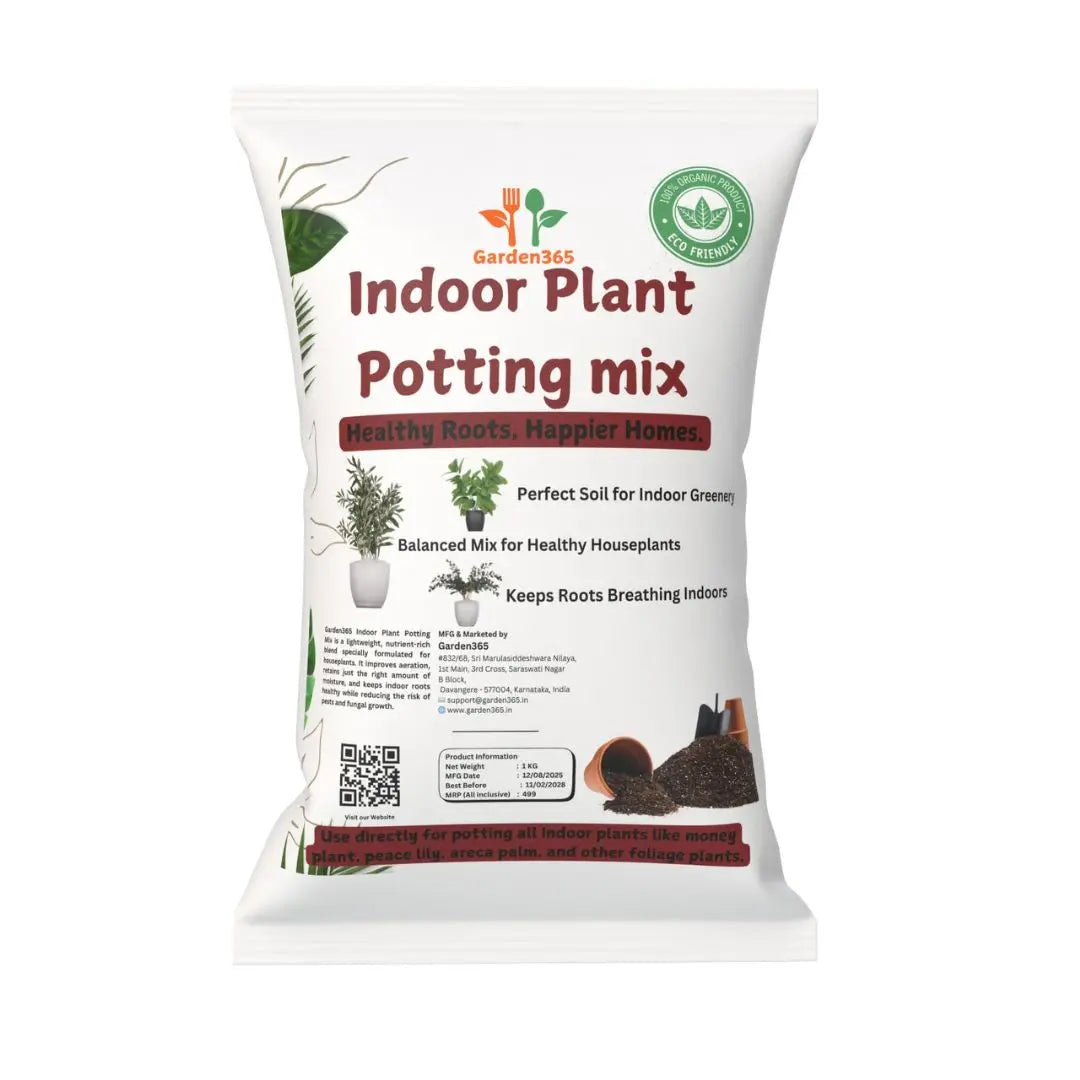 Indoor Plant Potting Mix | Perfect Soil for Houseplants Garden365