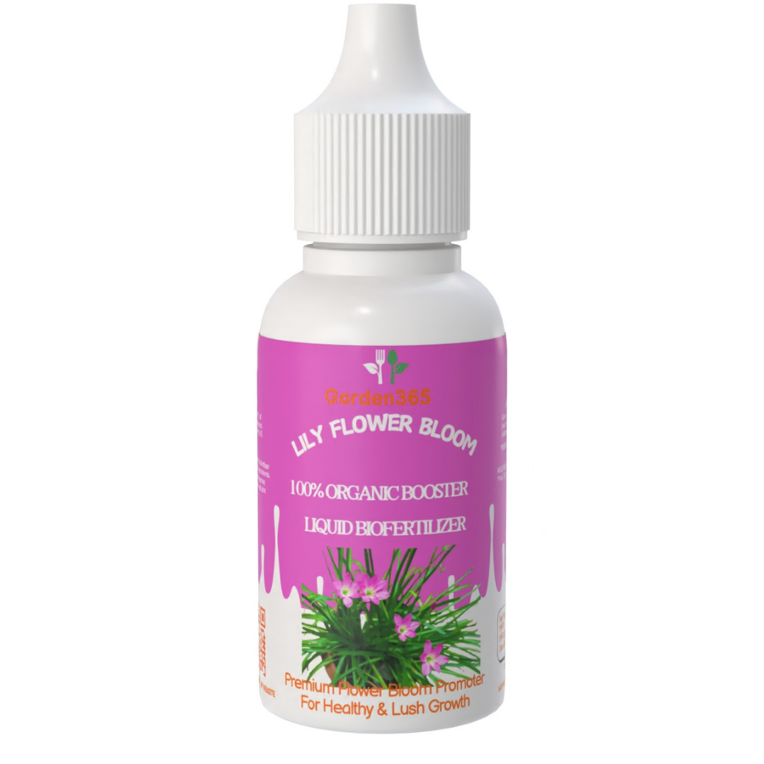 Lily Flower Bloom β Organic Bio Fertilizer for Lily (50 ml | Buy 1 Get 2 Free!) - Garden365