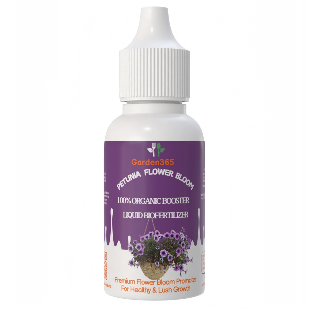 Petunia Flower Bloom β Organic Bio Fertilizer for Petunia (50 ml | Buy 1 Get 2 Free!) - Garden365