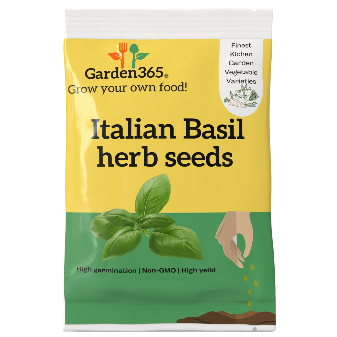 Italian Basil Seeds - Garden365