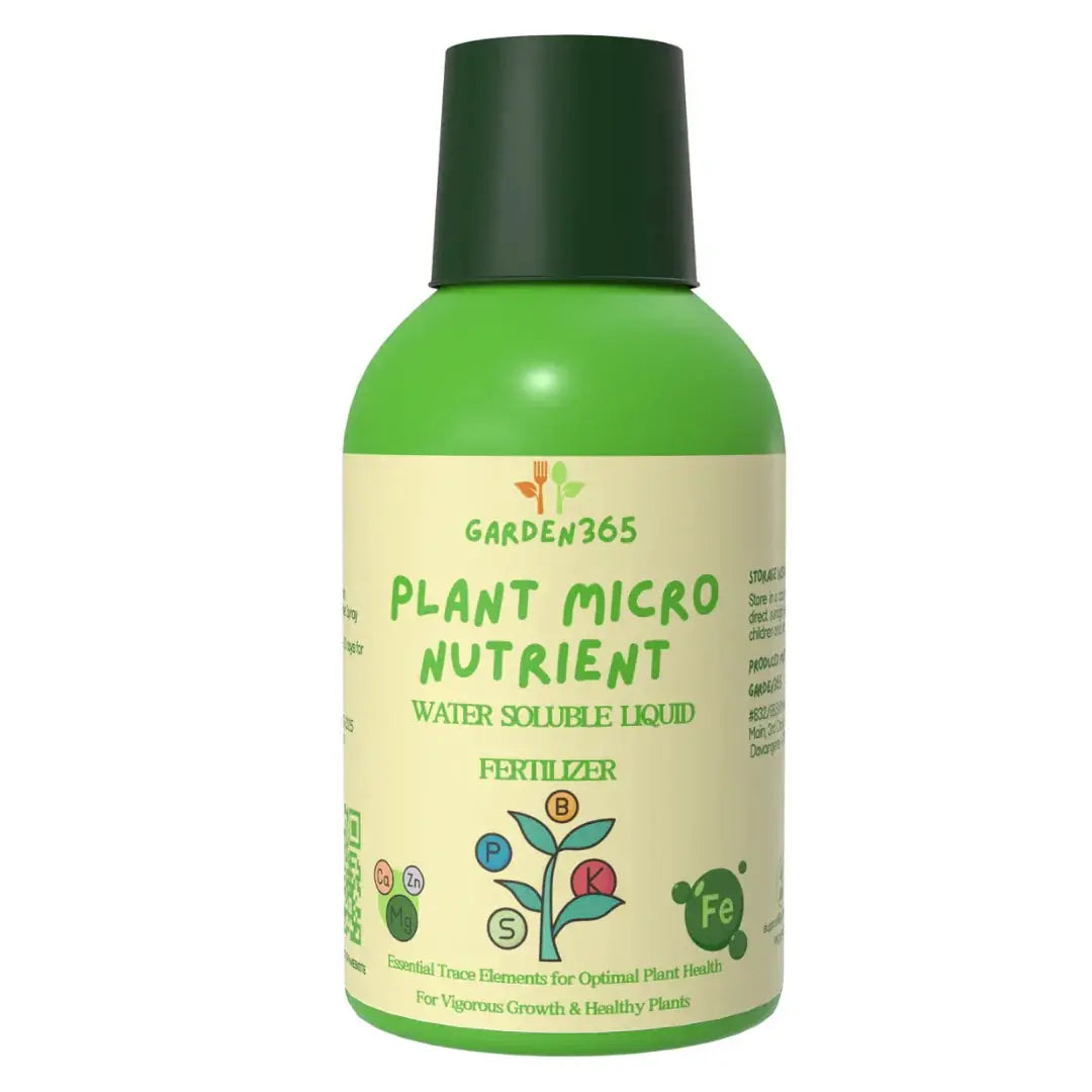 Plant Micronutrient Liquid | Essential Trace Elements for Healthy Plant Growth Garden365