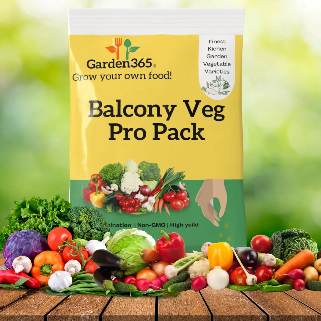Balcony Veg Pro Pack – Professional Gardening for Compact Spaces Garden365