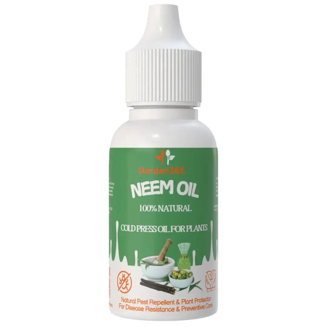 Neem Oil – Natural Organic Cold pressed oil for plants (50 ml | Buy 1 Get 2 Free!) Garden365