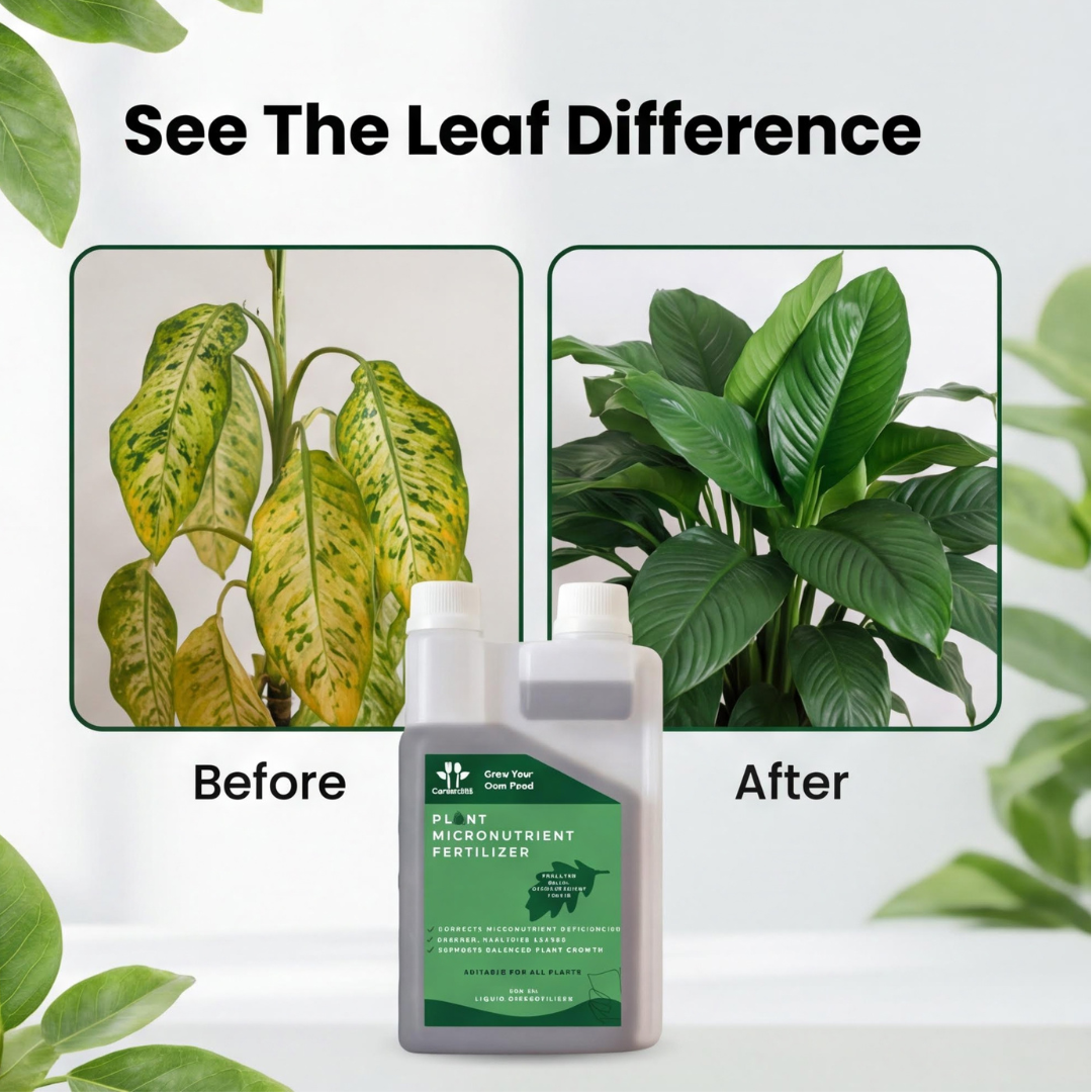 Plant Micronutrient Fertilizer Liquid 250ml | Chelated Multi Micronutrient Formula | Suitable for All Types of Plants