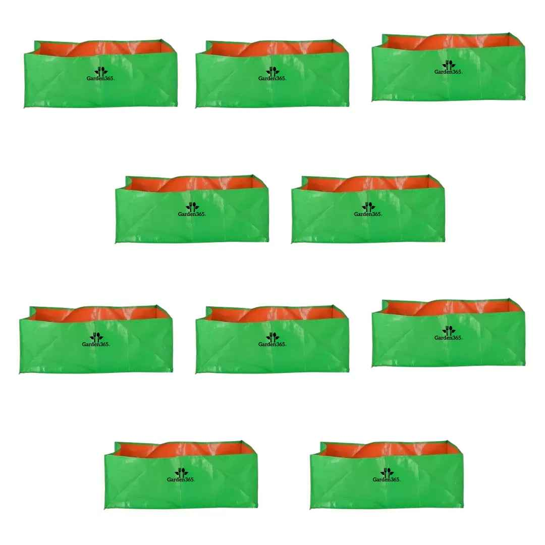 Garden365 HDPE Green Vegetable Grow Bag 2×2×1 ft | 260 GSM Durable & Reusable