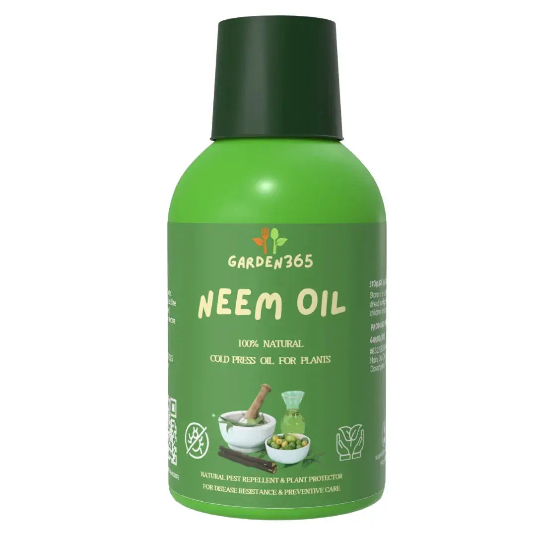 Neem Oil for Plants | 100% Natural Leaf Care & Plant Wellness Spray Garden365