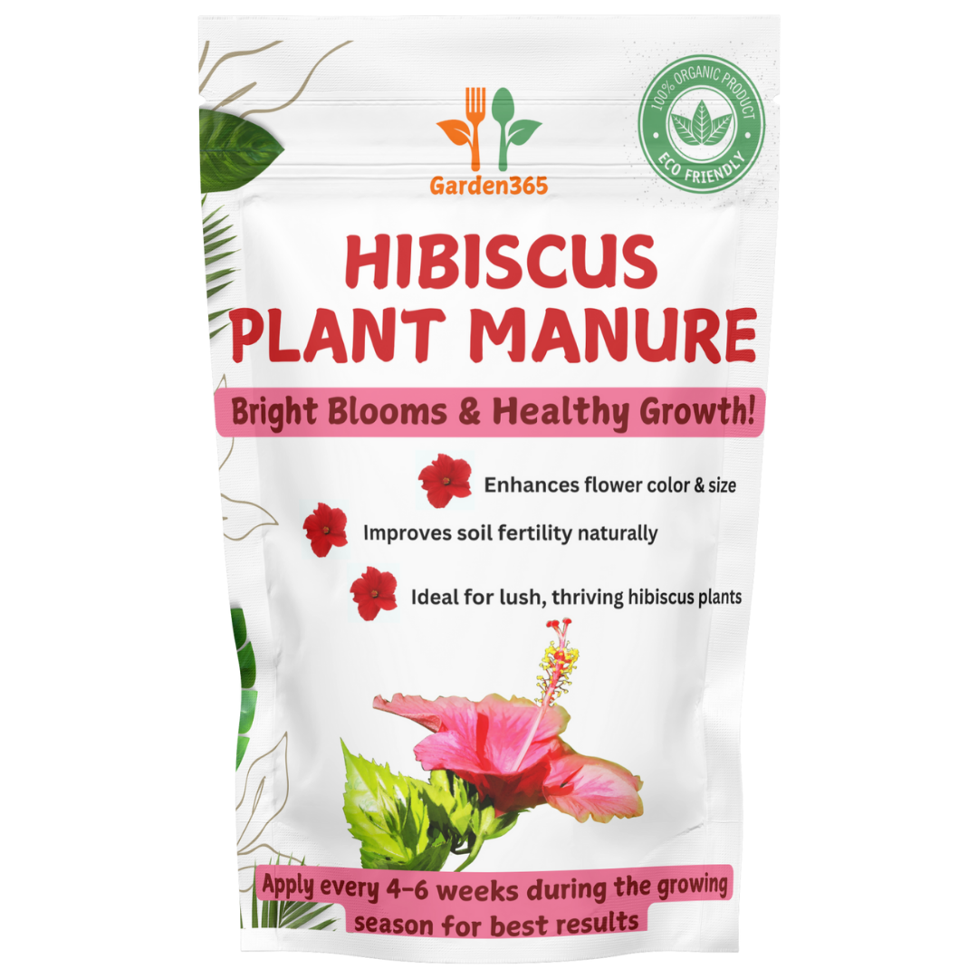 Hibiscus plant manure