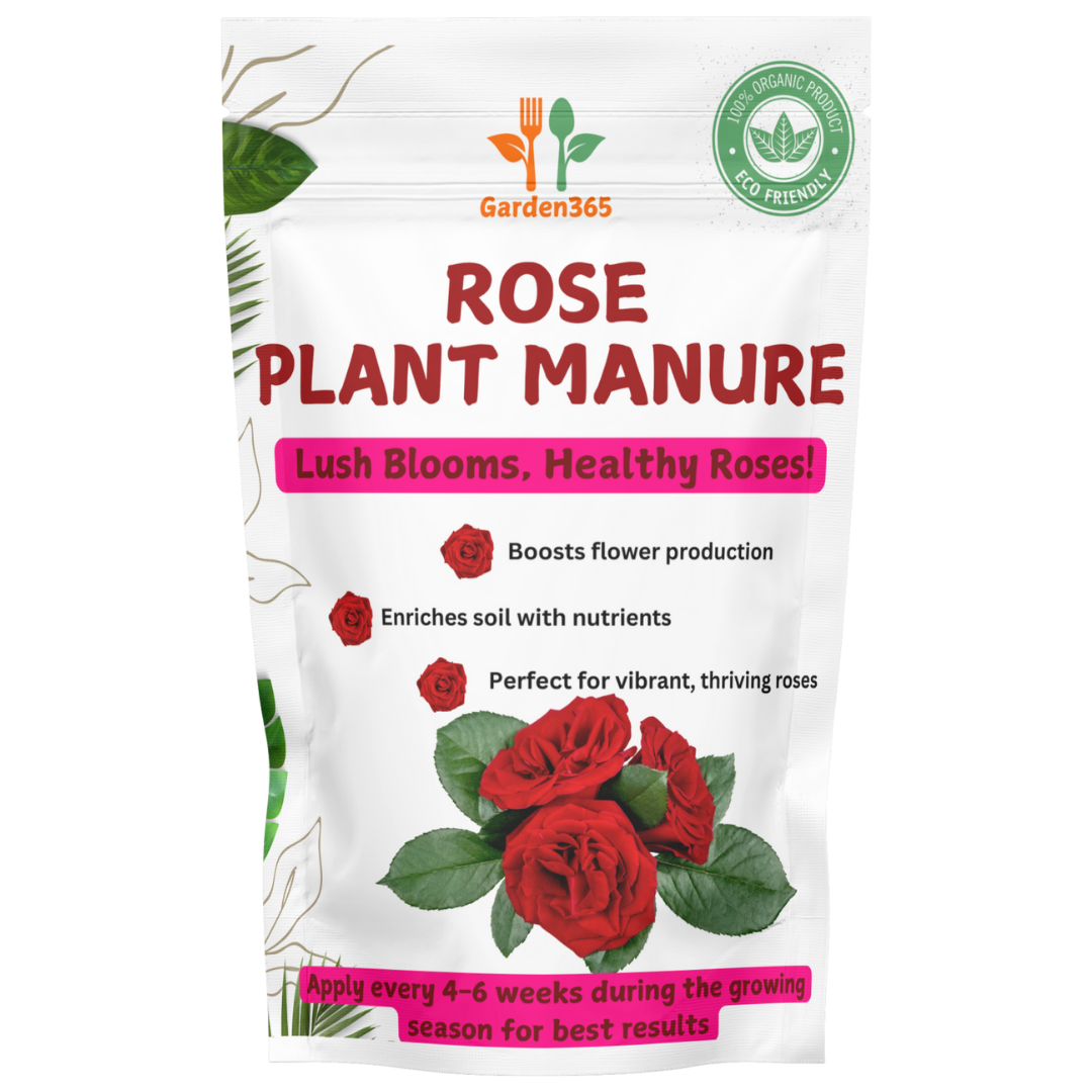 Rose plant manure
