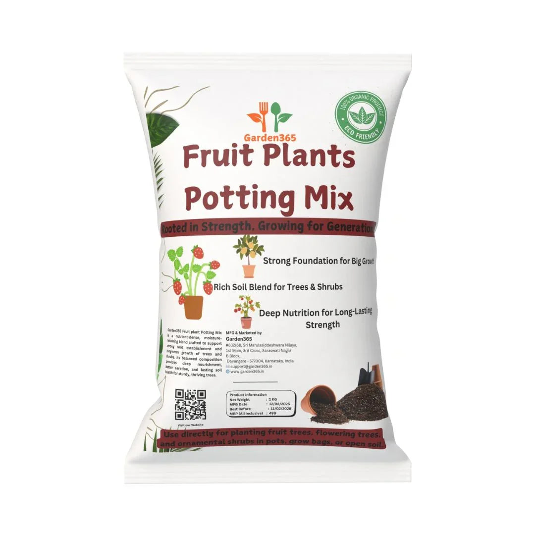 Fruit Plant Potting Mix – 5 kg | Healthy Soil for Thriving Fruit Plants - Garden365