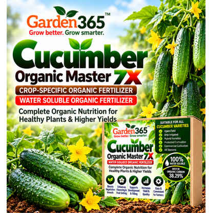 Cucumber Organic Master 7X Water Soluble Organic Fertilizer