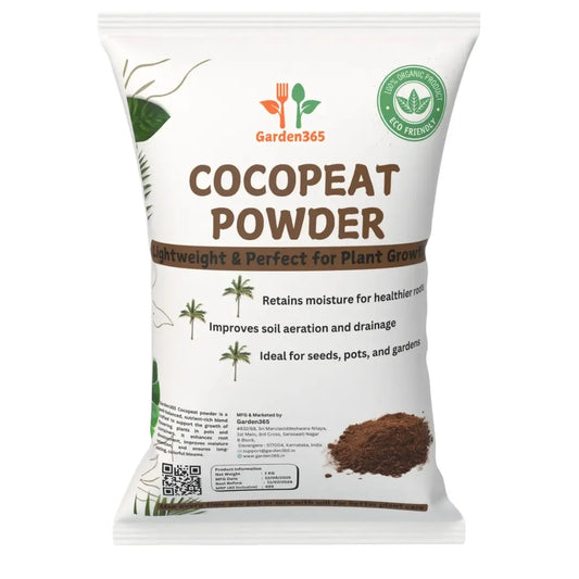 Coco Peat Low EC Powder | Premium Growing Medium for Seeds and Plants - Garden365