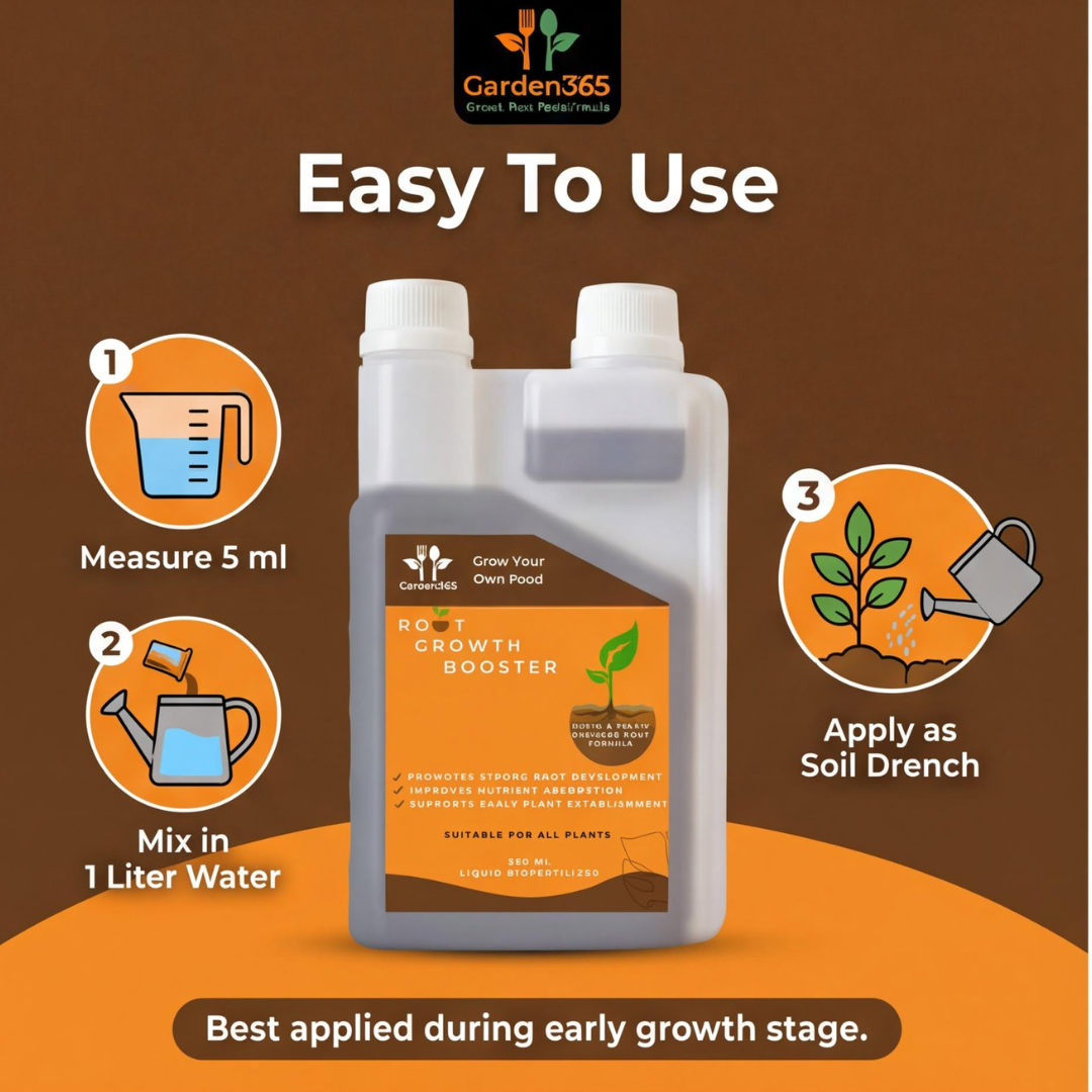 Root Growth Booster Liquid Bio Fertilizer 250ml | Humic & Fulvic Enriched Formula | Suitable for All Types of Plants