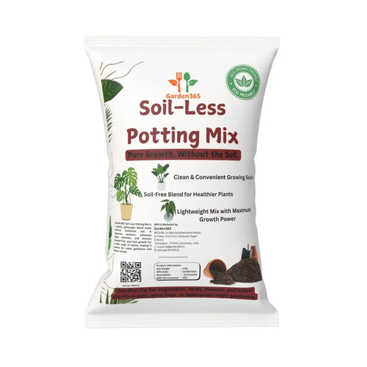 Soil-Less Potting Mix – 5 kg | Perfect for Hydroponics &amp; Container Gardening - Garden365