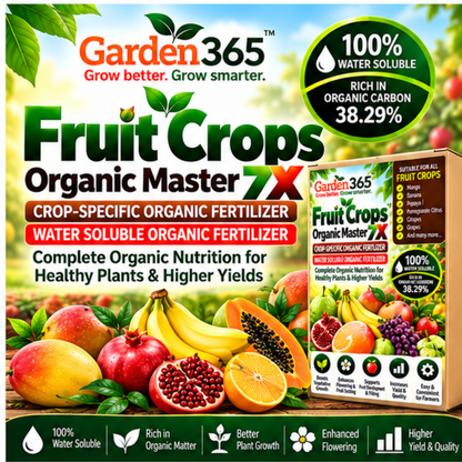 Fruit Crops Organic Master 7X Water Soluble Organic Fertilizer