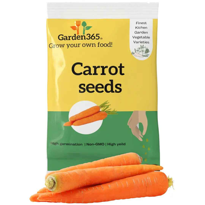 Carrot Seeds | Organic Heirloom Naati Seeds | 50 Seeds | Kitchen Garden Seeds of गाजर / ಗಾಜರು / క్యారెట్ / கேரட் / കാരറ്റ്