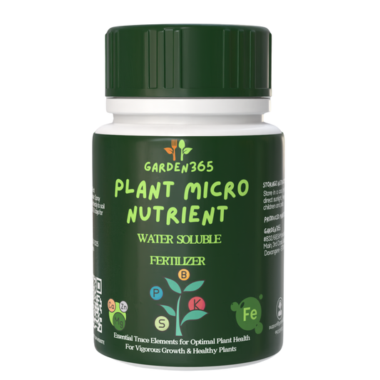 Plant Micronutrient Powder – 250 g | Essential Trace Element Fertilizer for Healthy Plants Garden365