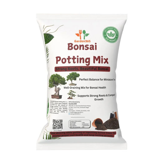 Bonsai Potting Mix – 5 kg | Specially Formulated for Healthy Bonsai Growth - Garden365