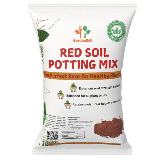 Red Soil Potting Mix | Natural Growing Medium for Strong & Healthy Plants - Garden365
