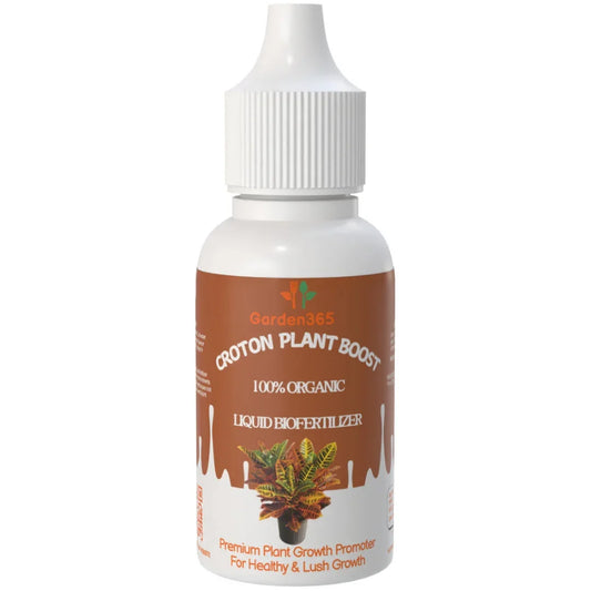 Croton Plant Boost – Organic Bio Fertilizer for Croton (50 ml | Buy 1 Get 2 Free!) - Garden365
