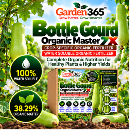 Bottle Gourd Organic Master 7X Crop-Specific Organic Fertilizer Water Soluble Organic Fertilizer