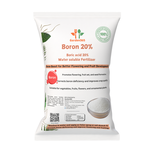 Boron 20% – Micronutrient Fertilizer for Plants (250 g) 🌿✨ - Garden365