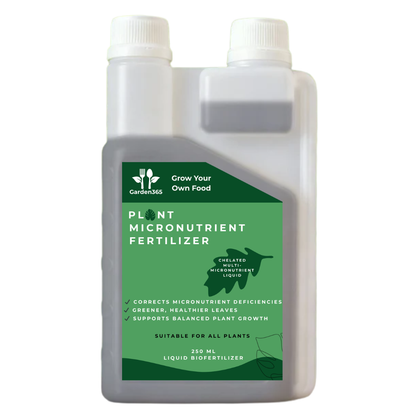 Plant Micronutrient Fertilizer Liquid 250ml | Chelated Multi Micronutrient Formula | Suitable for All Types of Plants