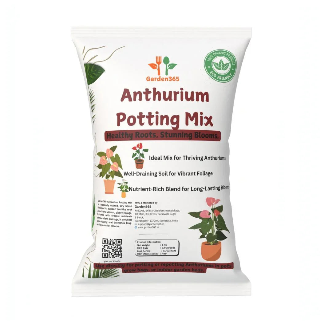 Anthurium Potting Mix – 5 kg | Special Soil for Healthy Anthuriums - Garden365