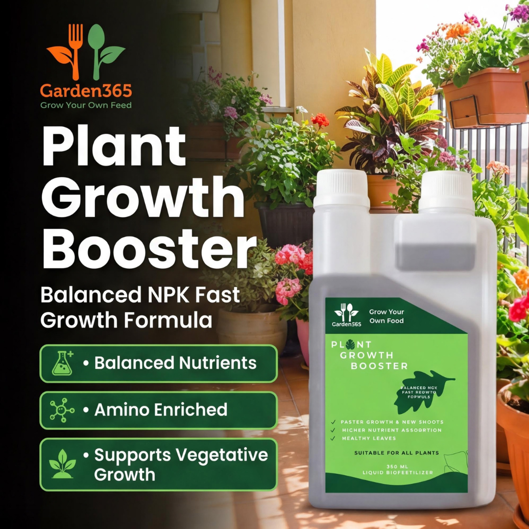 Plant Growth Booster Liquid Bio Fertilizer 250ml | Balanced NPK Fast Growth Formula | Suitable for All Types of Plants