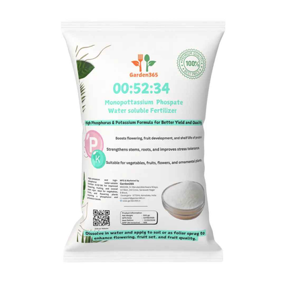 00-52-34 Water-Soluble Fertilizer (MKP) – High Phosphorus & Potassium Boost 🌿✨