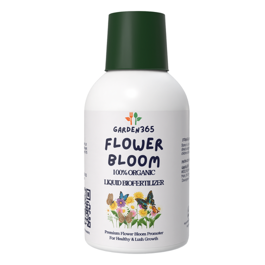 Flower Bloom Liquid – 250 ml | Natural Bloom Enhancer for Vibrant & Long-Lasting Flowers Garden365