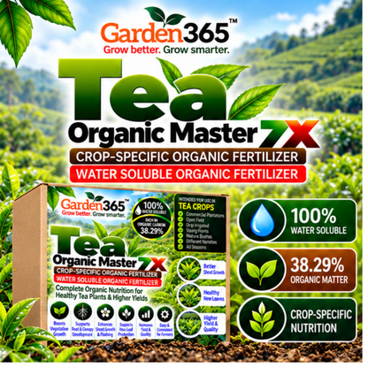 Tea Organic Master 7X Crop-Specific Organic Fertilizer Water Soluble Organic Fertilizer