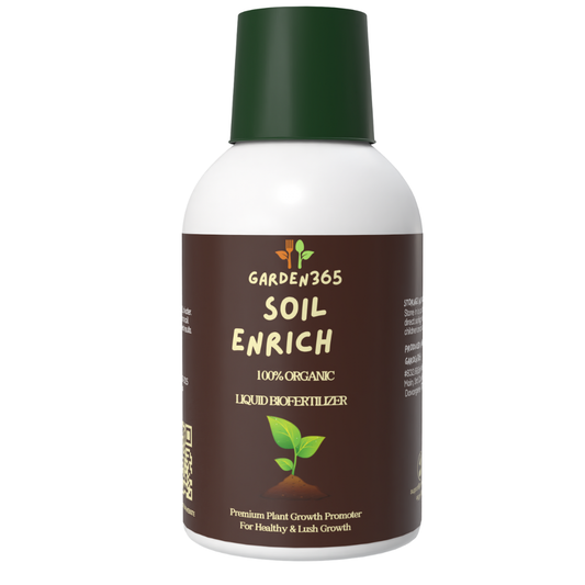 Soil Enrich Liquid – 250 ml | Organic Soil Conditioner & Microbial Activator for Healthy Roots Garden365