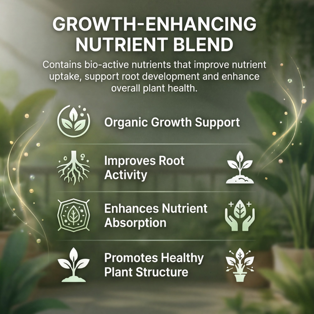 Schefflera Plant Boost – Organic Bio Fertilizer for Schefflera 50 ml | Makes upto 10 Ltr