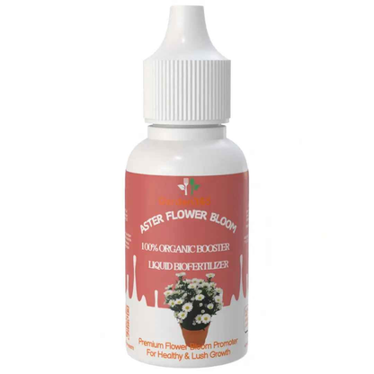 Aster Flower Bloom – Organic Bio Fertilizer for Aster 50 ml | Makes upto 10 Ltr
