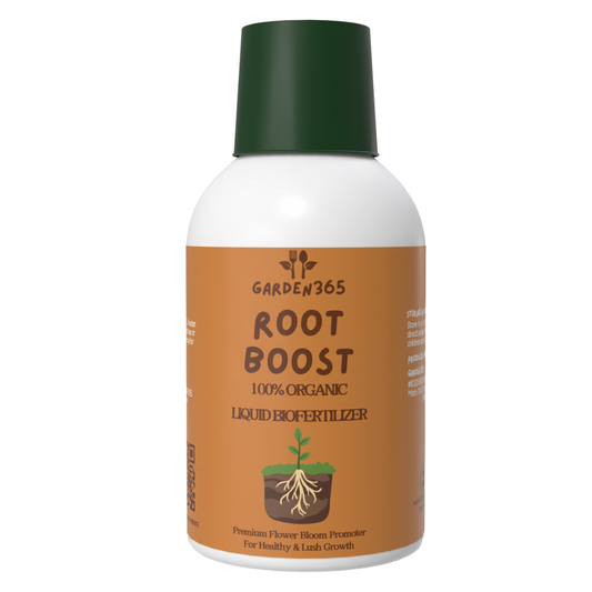 Root Boost Liquid – 250 ml | Natural Root Growth Promoter & Plant Strengthener Garden365