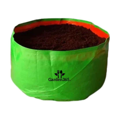 Garden365 HDPE Grow Bag 18x6 | 260 GSM Wide & Shallow Grow Bag for Leafy Greens
