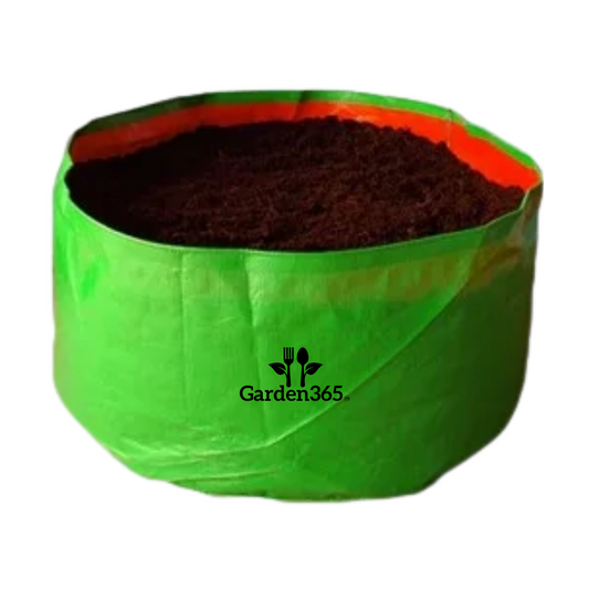 Garden365 HDPE Grow Bag 18x18 | 260 GSM Extra Large & Durable for Terrace & Kitchen Gardening - Garden365