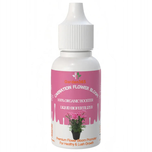 Carnation Flower Bloom – Organic Bio Fertilizer for Carnation (50 ml | Buy 1 Get 2 Free!) - Garden365