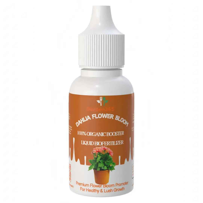 Dahlia Flower Bloom – Organic Bio Fertilizer for Dahlia 50 ml | Makes upto 10 Ltr